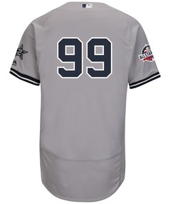 Aaron Judge New York Yankees Majestic 2018 Mlb All-star Game Flex Base Player Jersey - Gray - Robokeg