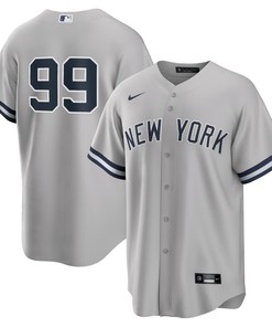 Aaron Judge New York Yankees Road Replica Player Name Jersey - Gray Mlb - Robokeg