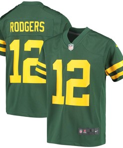 Aaron Rodgers Green Bay Packers Alternate Game Player Jersey - Green Nfl - Robokeg