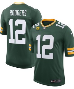 Aaron Rodgers Green Bay Packers Captain Vapor Limited Jersey - Green Nfl - Robokeg