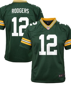 Aaron Rodgers Green Bay Packers Game Jersey Green Nfl - Robokeg