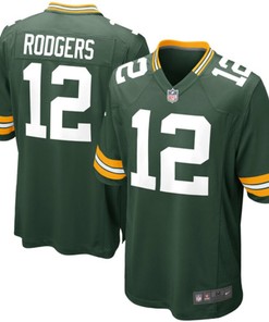 Aaron Rodgers Green Bay Packers Nike Youth Game Jersey - Green - Robokeg