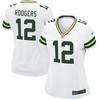 Aaron Rodgers Green Bay Packers Womens Game Jersey White Nfl - Robokeg