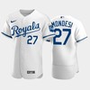 Adalberto Mondesi 27 Kansas City Royals 2022-23 White Men's Jersey - Robokeg