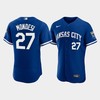 Adalberto Mondesi 27 Kansas City Royals Men's 2022-23 Alternate Jersey - Royal Jersey - Robokeg