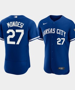 Adalberto Mondesi 27 Kansas City Royals Men's 2022-23 Alternate Jersey - Royal Jersey - Robokeg