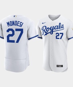 Adalberto Mondesi 27 Kansas City Royals Men's 2022-23 Home Jersey - White Jersey - Robokeg