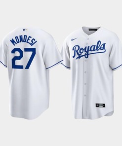 Adalberto Mondesi 27 Kansas City Royals White Home Player Jersey - Robokeg