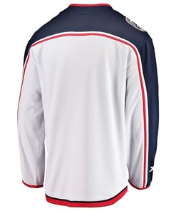 Adam Fantilli #19 Columbus Blue Jackets 2023 NHL Draft Away Men Jersey - White - Robokeg