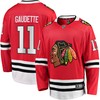 Adam Gaudette Chicago Blackhawks Fanatics Branded 2017/18 Home Breakaway Replica Jersey - Red Nhl - Robokeg