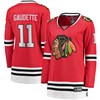 Adam Gaudette Chicago Blackhawks Fanatics Branded Womens 2017/18 Home Breakaway Jersey - Red Nhl - Robokeg