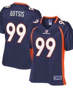 Adam Gotsis Denver Broncos Nfl Pro Line Womens Alternate Player Jersey - Navy - Robokeg