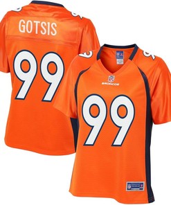 Adam Gotsis Denver Broncos Nfl Pro Line Womens Player Jersey - Orange - Robokeg