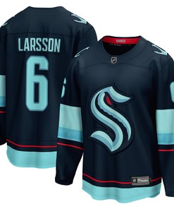 Adam Larsson Seattle Kraken Fanatics Branded Home Breakaway Player Jersey - Deep Sea Blue Nhl - Robokeg
