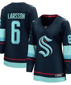 Adam Larsson Seattle Kraken Fanatics Branded Womens Home Breakaway Player Jersey - Deep Sea Blue Nhl - Robokeg