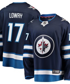 Adam Lowry Winnipeg Jets Fanatics Branded Breakaway Replica Jersey - Navy Nhl - Robokeg