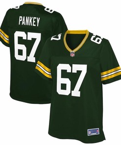 Adam Pankey Green Bay Packers Nfl Pro Line Womens Team Player Jersey - Green - Robokeg