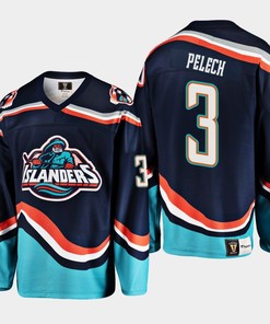 Adam Pelech 3 New York Islanders Navy Reverse Retro 2.0 Jersey 2022-23 - Robokeg