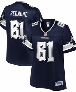 Adam Redmond Dallas Cowboys Nfl Pro Line Womens Team Player Jersey - Navy - Robokeg