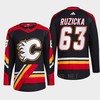 Adam Ruzicka 63 Reverse Retro 2.0 Calgary Flames 2022 Black Jersey Primegreen - Robokeg