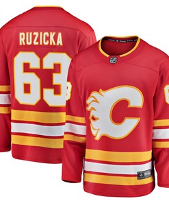 Adam Ruzicka Calgary Flames Fanatics Branded Home Breakaway Player Jersey - Red Nhl - Robokeg