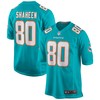 Adam Shaheen Miami Dolphins Game Jersey - Aqua Nfl - Robokeg