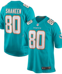 Adam Shaheen Miami Dolphins Game Jersey - Aqua Nfl - Robokeg