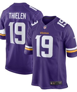 Adam Thielen Minnesota Vikings Game Jersey - Purple Nfl - Robokeg