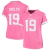 Adam Thielen Minnesota Vikings Girls Fashion Bubble Gum Jersey - Pink Nfl - Robokeg