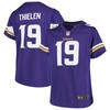 Adam Thielen Minnesota Vikings Girls Game Jersey - Purple Nfl - Robokeg