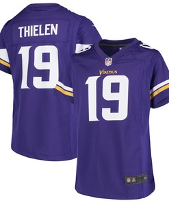 Adam Thielen Minnesota Vikings Girls Game Jersey - Purple Nfl - Robokeg