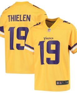 Adam Thielen Minnesota Vikings Nike Youth Inverted Game Jersey - Gold - Robokeg