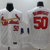 Adam Wainwright #50 St Louis Cardinals 2020 Mlb White Jersey - Robokeg
