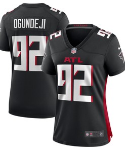 Adetokunbo Ogundeji Atlanta Falcons Womens Game Jersey - Black Nfl - Robokeg