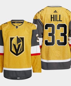 Adin Hill 33 Vegas Golden Knights Gold Jersey 2023 Home - Robokeg