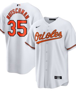 Adley Rutschman 35 Baltimore Orioles Home Men Jersey - White - Robokeg