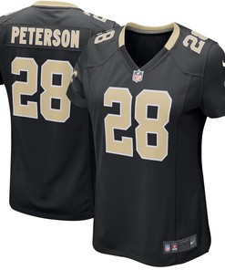 Adrian Peterson New Orleans Saints Nike Womens Game Jersey - Black - Robokeg