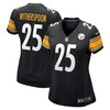 Ahkello Witherspoon Pittsburgh Steelers Womens Game Jersey - Black Nfl - Robokeg