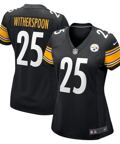 Ahkello Witherspoon Pittsburgh Steelers Womens Game Jersey - Black Nfl - Robokeg