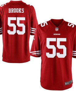 Ahmad Brooks San Francisco 49ers Nike Youth Team Color Game Jersey - Scarlet - Robokeg