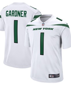 Ahmad Sauce Gardner New York Jets 2022 Nfl Draft First Round Pick Game Jersey - White - Robokeg