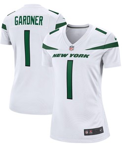 Ahmad Sauce Gardner New York Jets Womens 2022 Nfl Draft First Round Pick Game Jersey - White Nfl - Robokeg