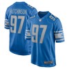 Aidan Hutchinson Detroit Lions 2022 Nfl Draft First Round Pick Game Jersey - Blue - Robokeg