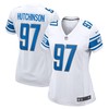 Aidan Hutchinson Detroit Lions Womens 2022 Nfl Draft First Round Pick Game Jersey - White - Robokeg