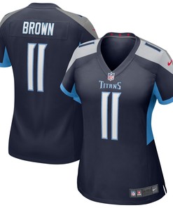 Aj Brown Tennessee Titans Womens Game Jersey - Navy Nfl - Robokeg