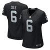 Aj Cole Las Vegas Raiders Womens Game Jersey - Black Nfl - Robokeg