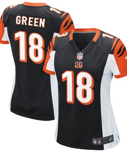 Aj Green Cincinnati Bengals Nike Womens Game Jersey - Black - Robokeg