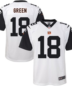 A.j. Green Cincinnati Bengals Nike Youth Color Rush Game Jersey - White - Robokeg