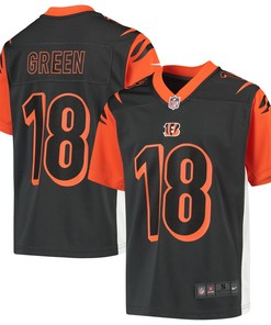 A.j. Green Cincinnati Bengals Nike Youth Inverted Game Jersey - Anthracite - Robokeg