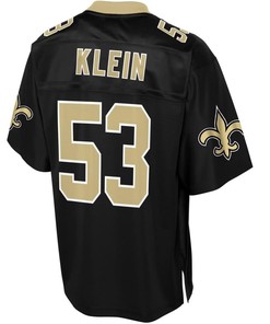 A.j. Klein New Orleans Saints Nfl Pro Line Team Color Player Jersey - Black - Robokeg